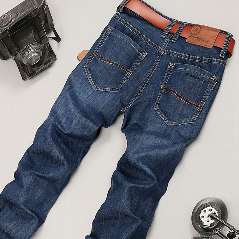 突然发现!老公把旧牛仔裤都换成了“天丝裤”，高档、不闷热