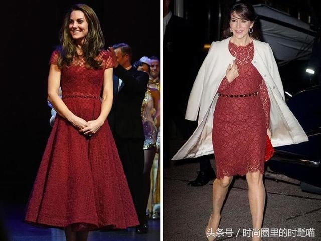 当凯特遇到大她10岁的丹麦王妃！输在了气质上，却最终赢在年龄！