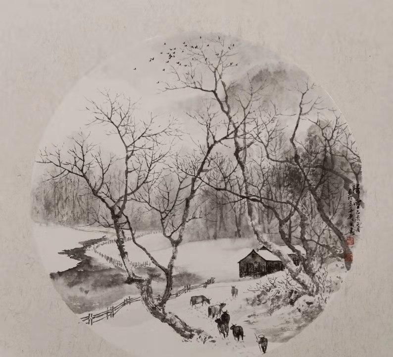  「建国」建国70周年重点推荐艺术家刘国志国画作品欣赏
