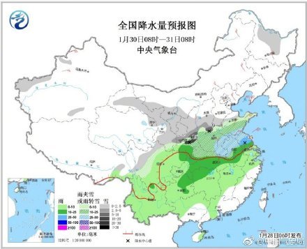 强冷空气将影响新疆内蒙古等地中东部地区将有一次较明显降水过程