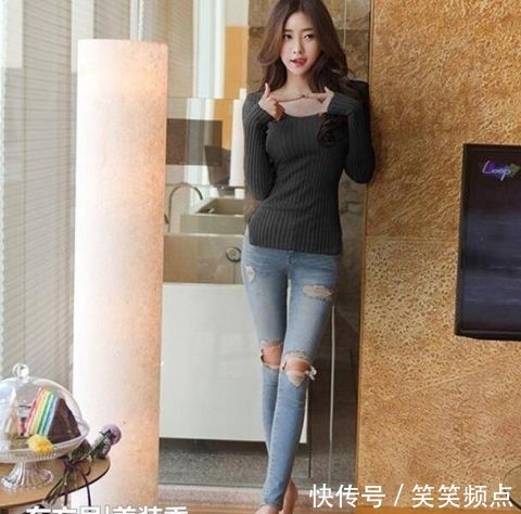 『让你』潇洒干练的牛仔裤美女,彰显女性好身姿!