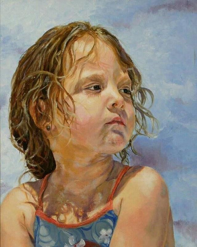  高清：朋友这油画给整的，简直就是活脱脱的高清照片啊（图片集