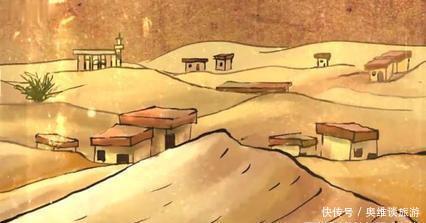 神奇的村庄：白天出现，晚上消失，位于沙漠中却遍地绿色植物