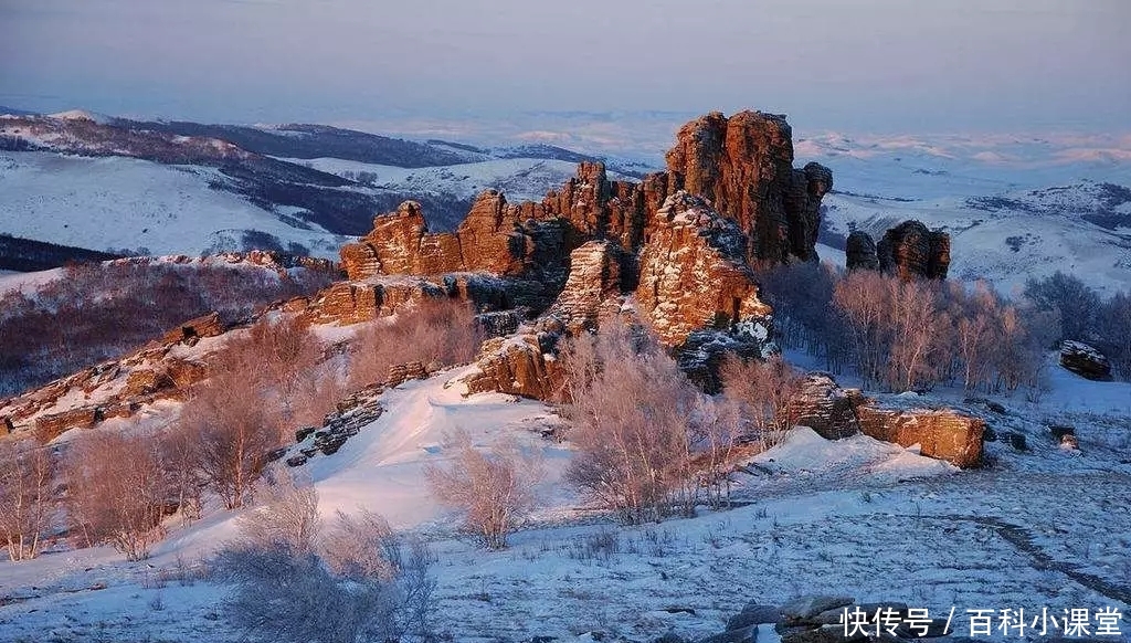 大兴安岭雪地惊现火狐狸，神话中的红色精灵穿越了？