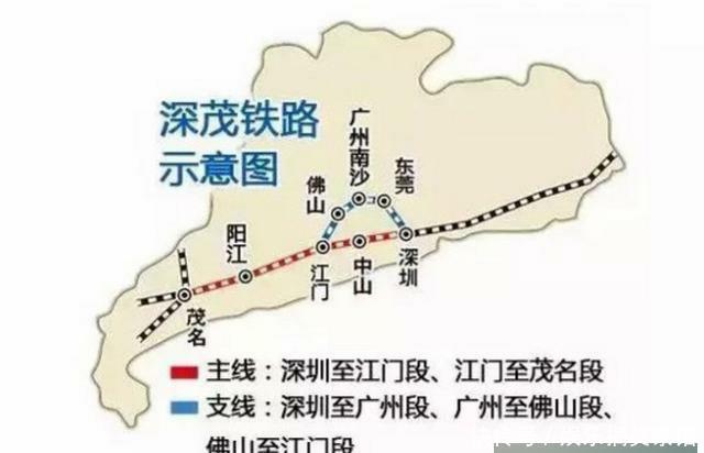 广东一条铁路即将在下月开通，粤西人民有福了