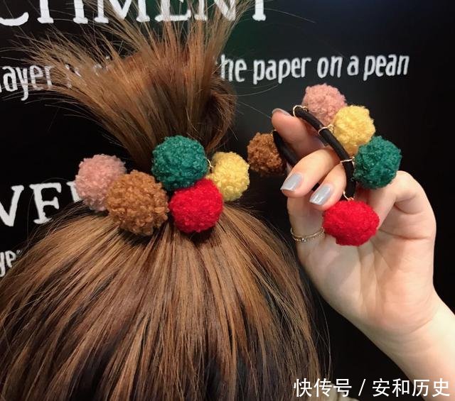  「适合」突然发现，最近突然掀起一股“低马尾”的风潮，尤其适合春天扎