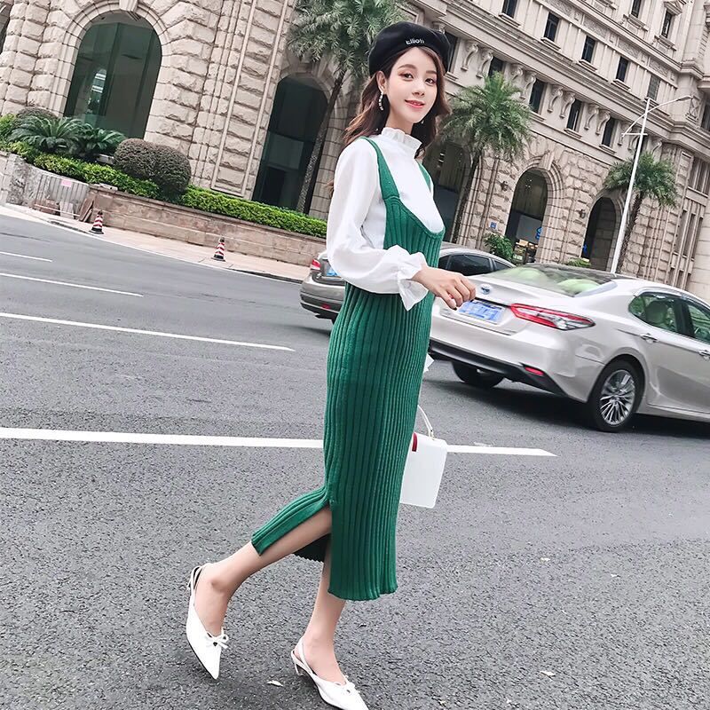 可遇不可求的针织套装，优雅大方又显瘦有型，给老婆买2件都嫌少