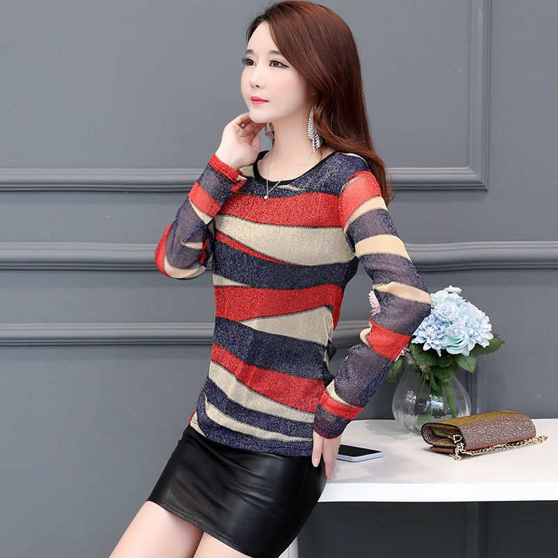 女人40也别老穿太土的衣服,看看这些小衫吧!穿上美一个秋天