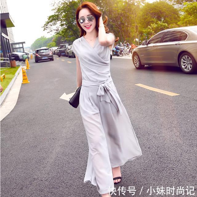  #显瘦#不知道如何搭配的你就来看看这些阔腿裤套装，简单显瘦又时髦