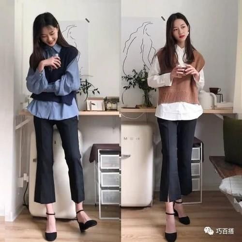  「日常」日常搭配没有新意那是因为你没有这样穿，照着学气质还显瘦