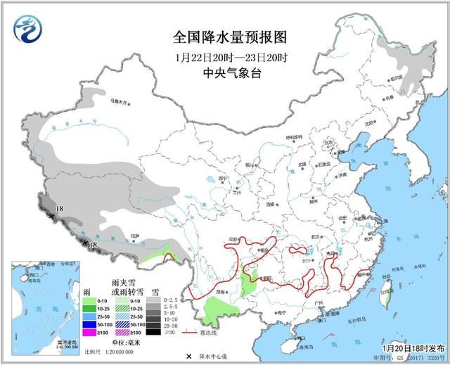 小到中雪，小到中雨，雨夹雪，大雪，暴雪，未来三天落在以下区域