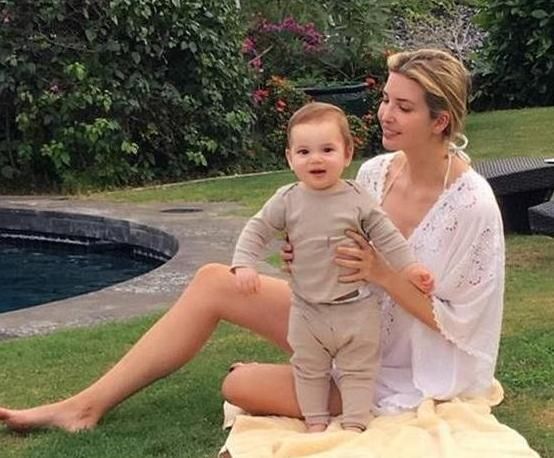 37岁的伊万卡:运动装身材超正，最后一张在花园打扮很随性!