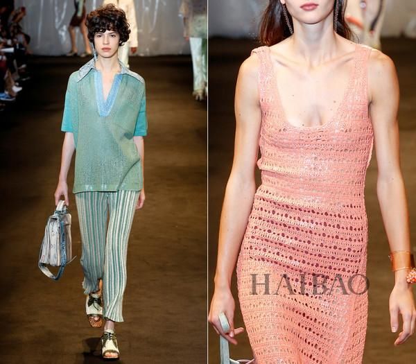 2018夏季流行单品第一名就是它:反季节“针织”穿入夏，又美又凉