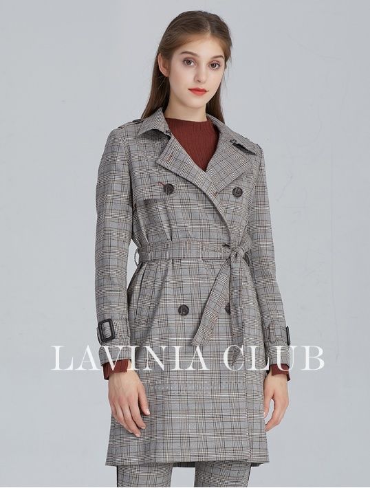 Lavinia 2018风衣这么穿，谁穿谁好看!