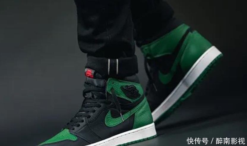  『饱和度』AJ1 High OG Pine Green 黑绿独特配色 小众潮鞋 崭新来袭！