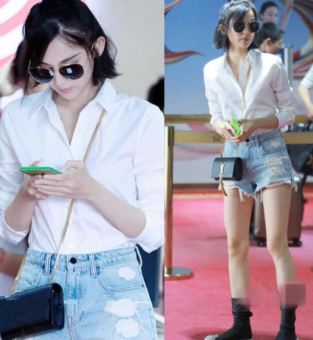 古力娜扎近照认不出,面容精致像“假人”,网友:网红脸的高级版