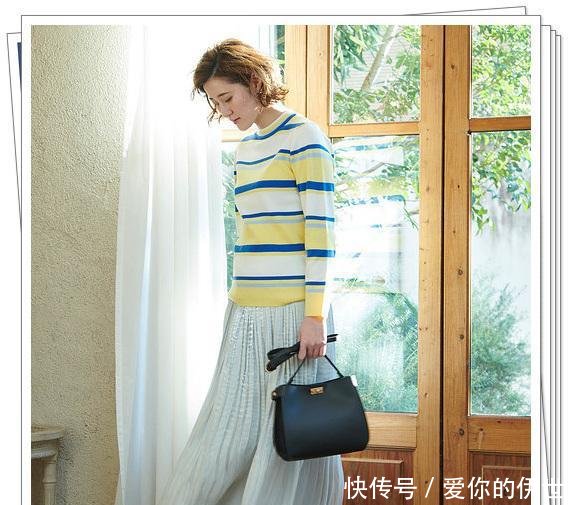  提升：缎面半身裙的15种日系穿搭look，提升春季造型高级感的不二之选