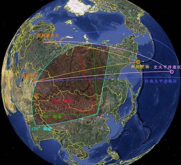 美是5550公里,俄是6000公里,中国是多少?