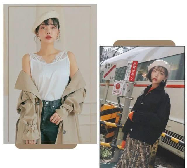 『巨显』早春最洋气的4款帽子搭配,戴上巨巨巨显脸小!