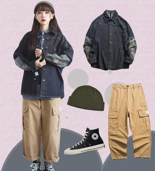  『春夏』春夏牛仔外套出街look，酷帅时尚慵懒街头范十足，有着青春活力感