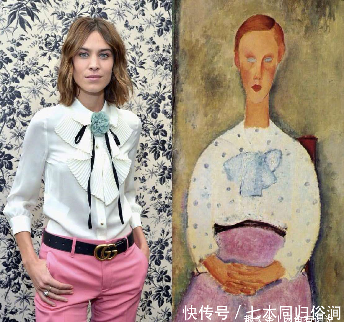 『简直就』穿搭又有新思路,最近“油画式搭配”火了,经典耐看充满艺术感