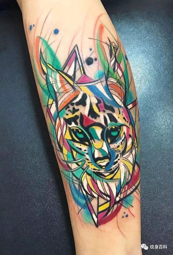 这些水彩纹身,容易把眼睛看花,你敢不敢看?