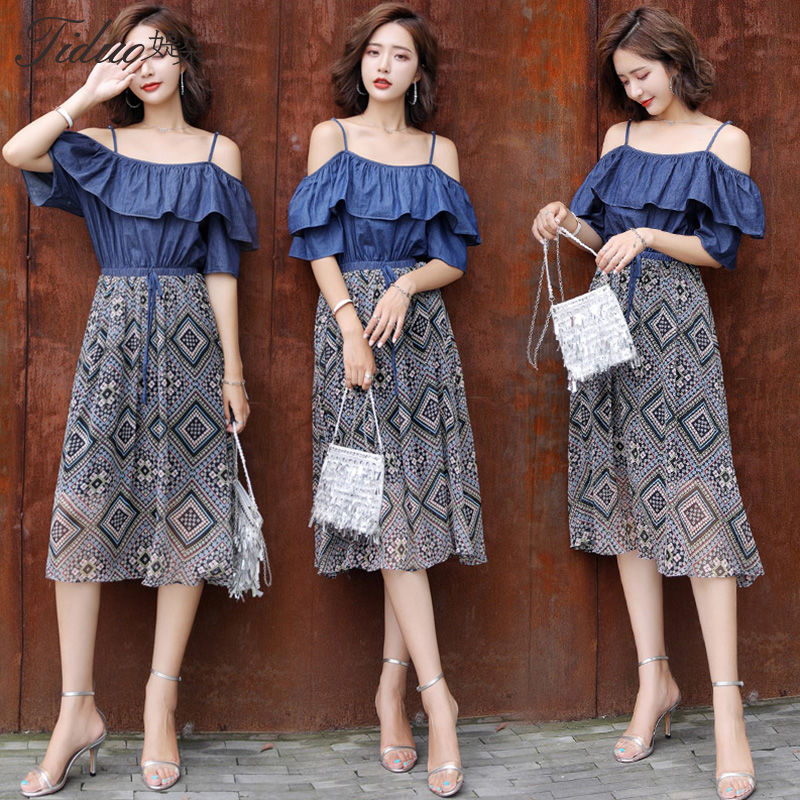 姐姐真会穿衣打扮，这些裙子穿在身上，看起来只有十八岁的样子