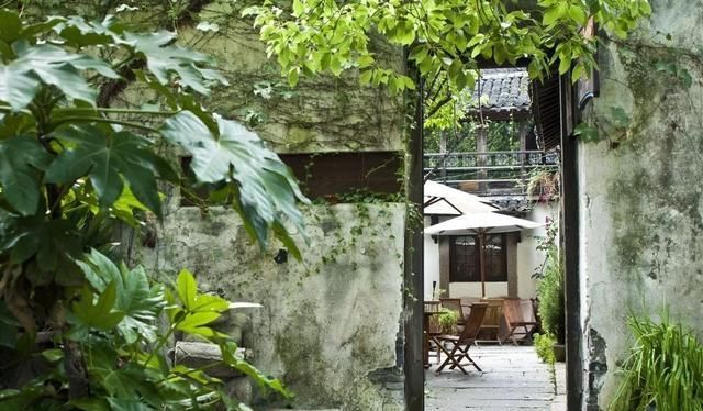  绝美@在农村建一个院子，修篱种菊，烹茶会友，绝美