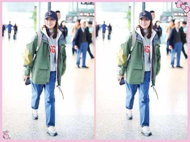 29岁阚清子撞上37岁董洁, 网友: 浓妆脸和素颜脸一目了然