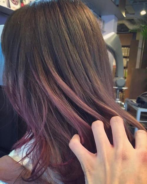 微潮色遇上潮色,这样染发最时尚