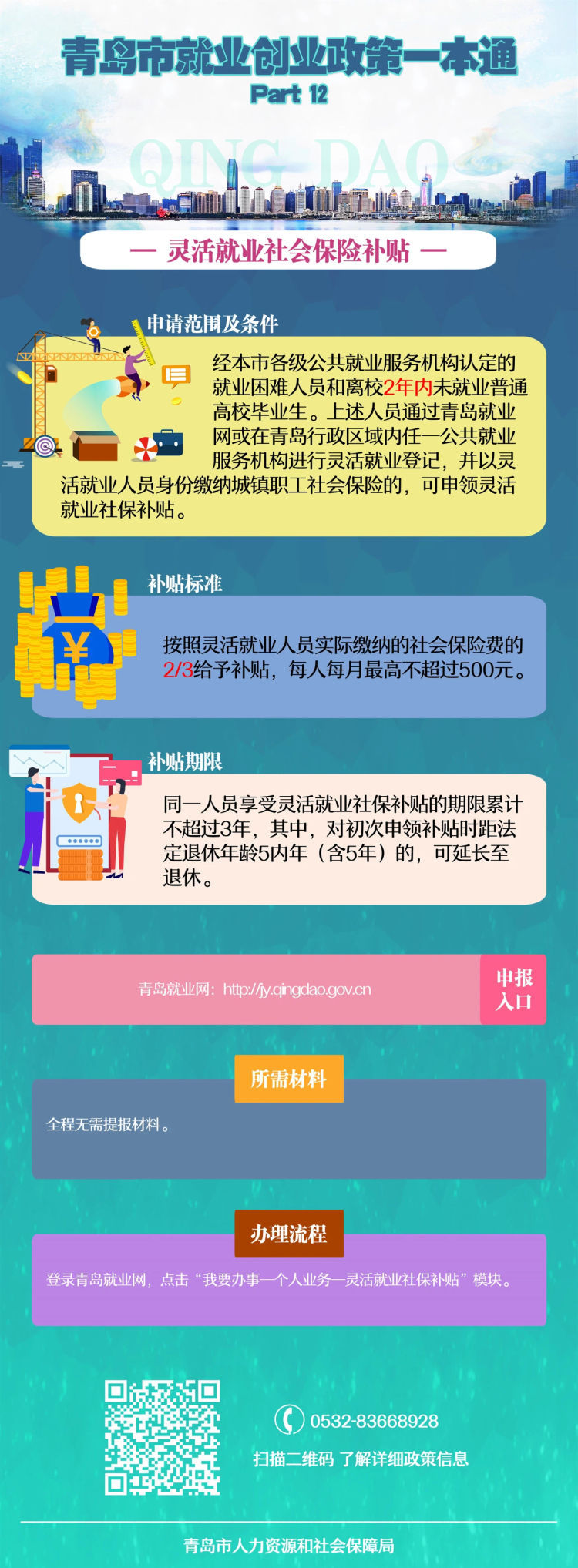  政策■青岛就业政策一本通发布 34项政策一次看明白