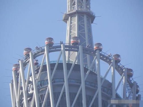 登国内最高的塔，看世界最高的摩天轮，450米的高度你会怕吗？