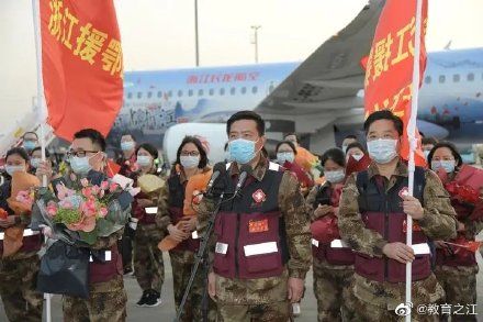  『回家』欢迎回家！ 浙江援鄂首批返浙医疗队凯旋！省委书记省长机场迎接