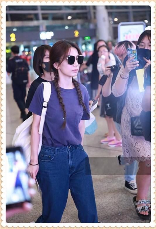 当35岁田馥甄扎上麻花辫，网友：嫩炸天！难怪林俊杰爱了那么多年