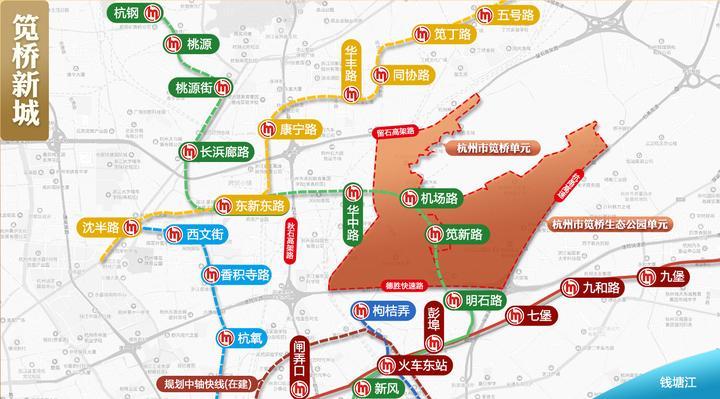 巨变！运河、望江、笕桥三大新城2019迎新层级发展