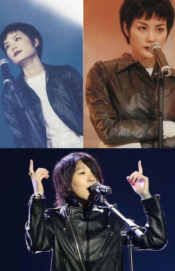 王菲20年前演唱会旧照公开,造型夸张大胆怪不得窦靖童这么个性