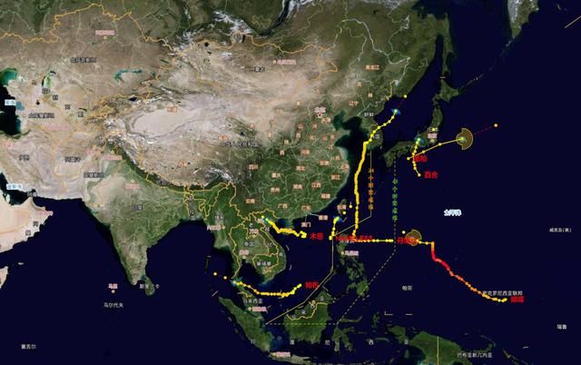 台风超生或将出现，7、8、9、10号可能连续出，暴雨天气要来？