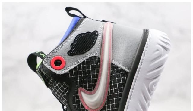  [大底]乔丹Air Jordan 1 React高帮黑灰色瑞亚大底AJ1