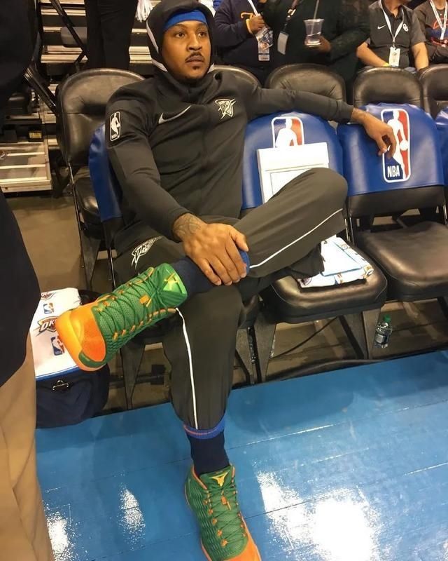 『球鞋』NBA球员上脚:安东尼这赛季的球鞋,还有签名鞋和中国新年配色!