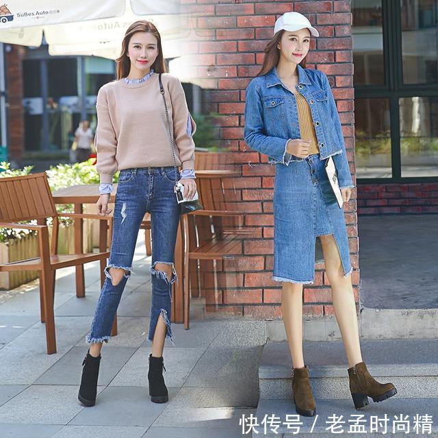  『裸色』女人别再傻傻的穿高跟鞋！现在流行穿“裸色”短靴，美到停不下来!