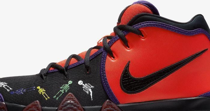 庆祝传统墨西哥节日,Nike发布Kyrie 4 Day of the Dead