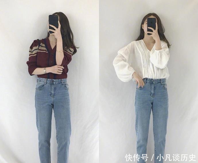 「女人味」18套简约素雅的秋日chic风,温柔知性超有女人味!