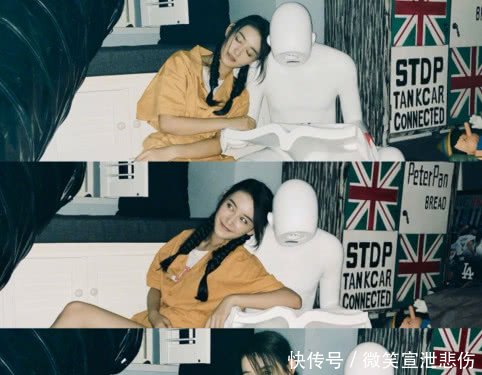 蒋依依裙子比纸还薄就穿出门，仙气满满撞脸迪丽热巴！