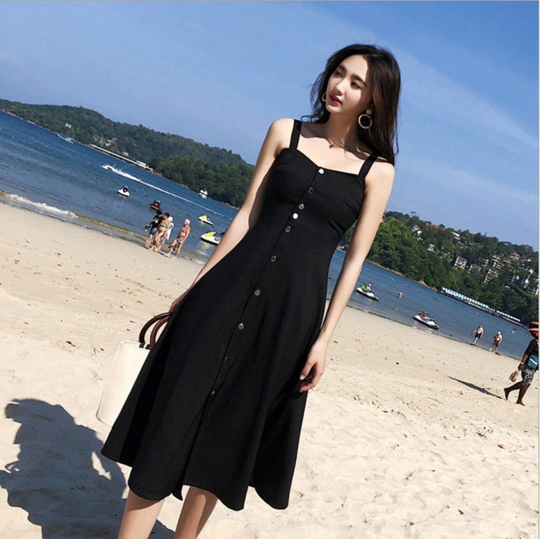 去海边完都穿这样的连衣裙,而我穿防晒衣,被笑话了,马上抢8件