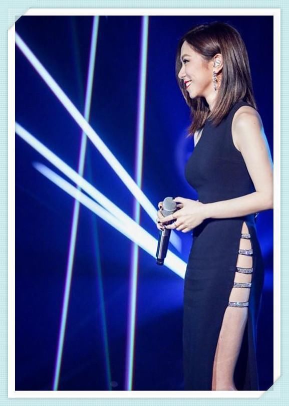 邓紫棋对自己真狠!这么紧的短裤都敢挑战,网友:简直像换了双腿