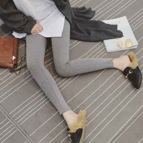 我的天!头一次穿这么显瘦的打底裤，轻盈柔软，走路超有女神感