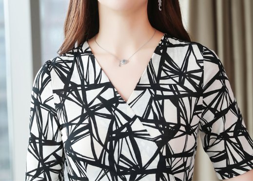 哇!头一次见老婆穿这么美的气质裙，高贵显气质，美到让人销魂