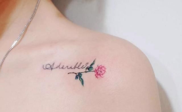 性感又充满魅力的花卉纹身，漂亮小姐姐们最爱的纹身图案!