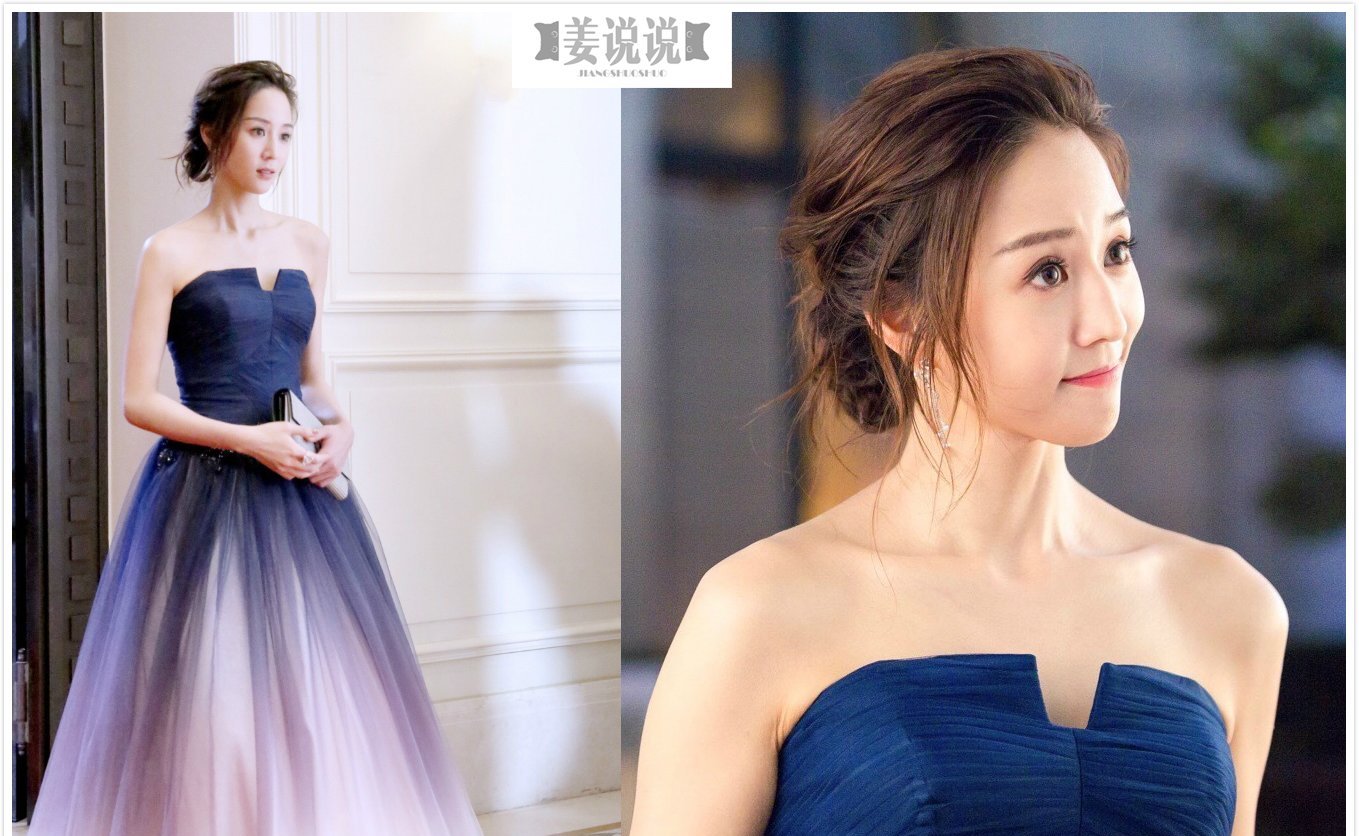 以为baby的星空裙最惊艳，没想到赵丽颖、热巴的渐变裙更缤纷！