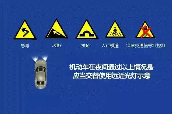 【提醒】”瞬间致盲“请慎用远光灯